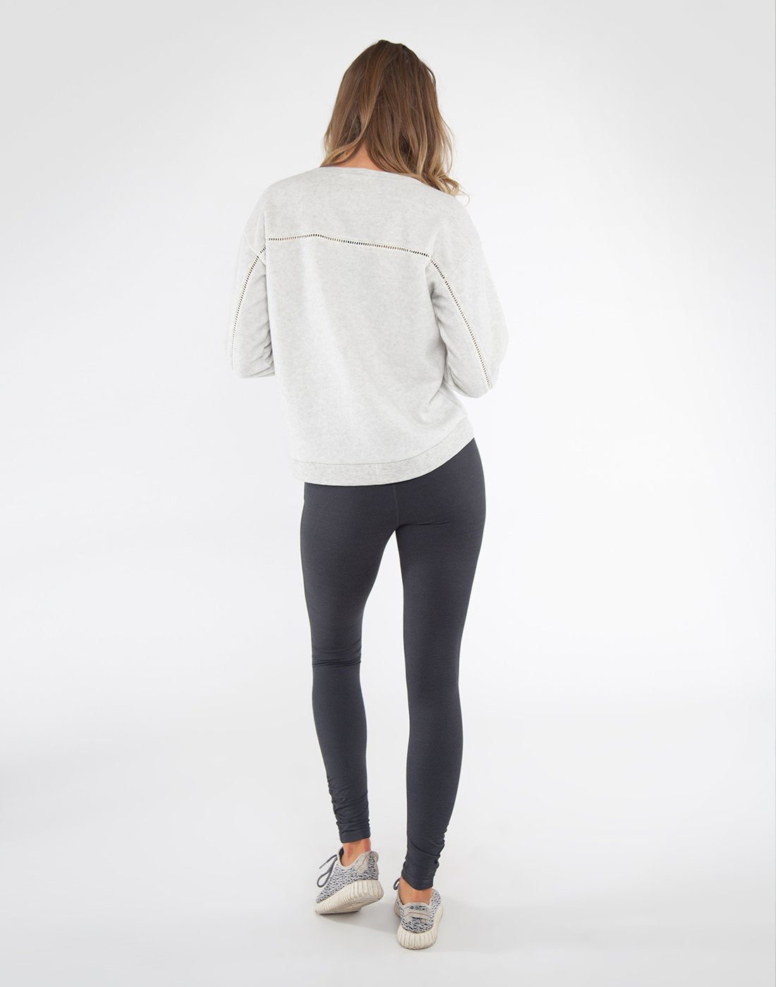 Ruby Crewneck : Cloud Heather - FINAL SALE