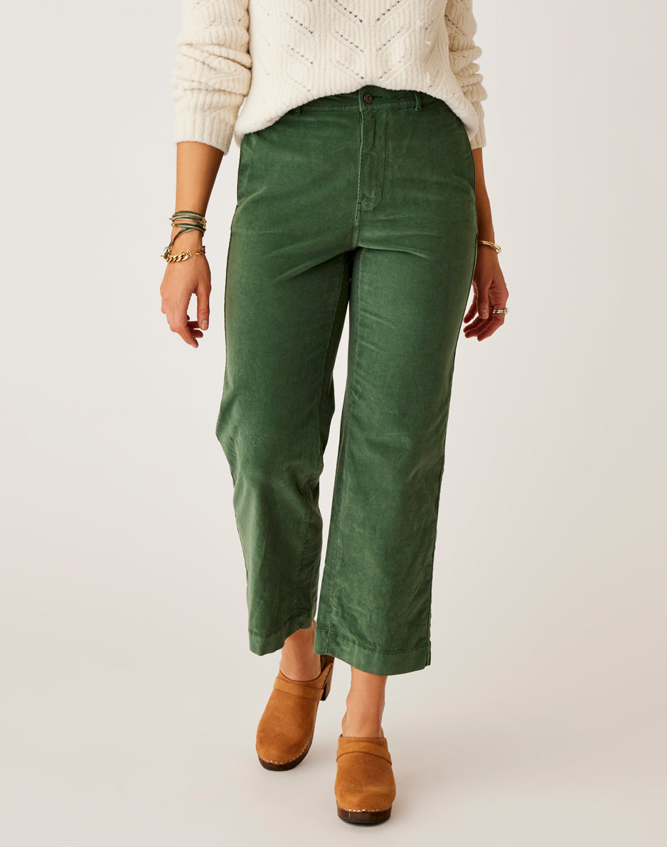 Rex Wide Leg: Cilantro