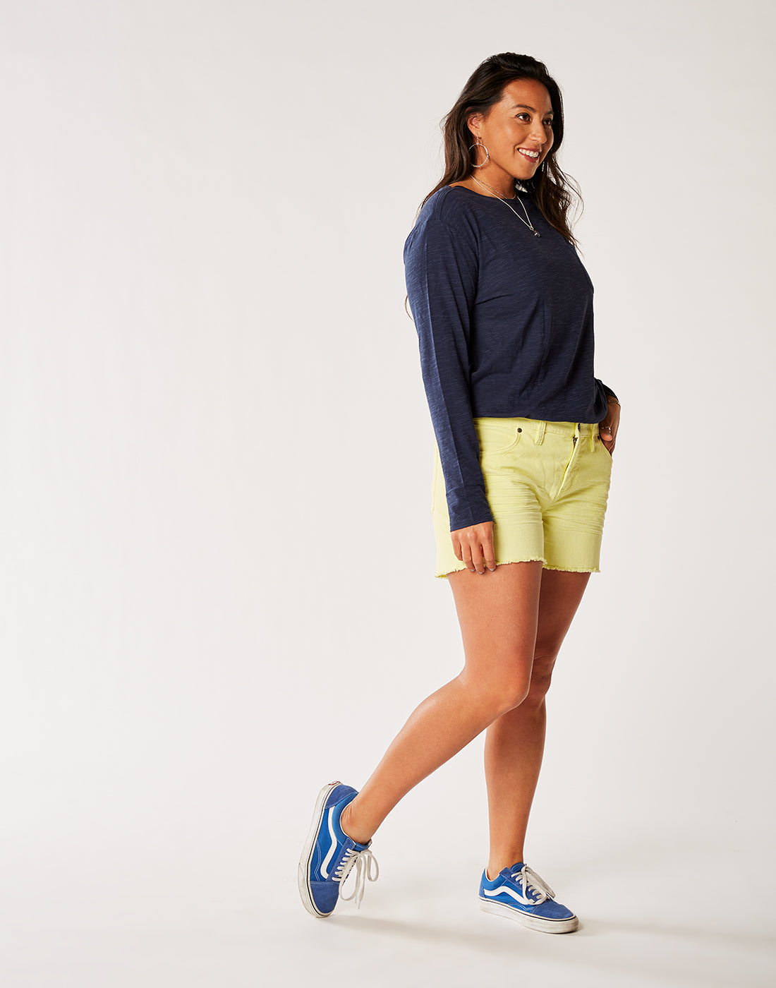 Lorena Top: Navy - FINAL SALE