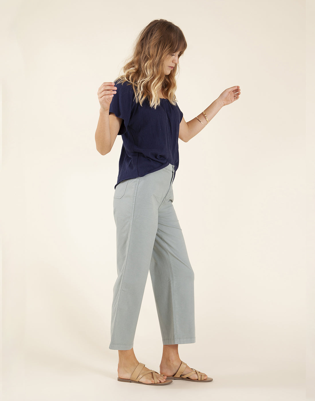 Sol Top: Navy - FINAL SALE