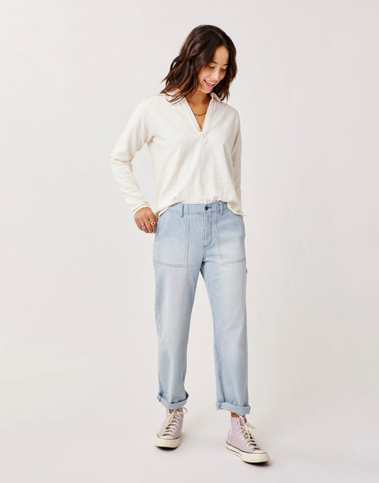 Mara Slub Polo: Birch